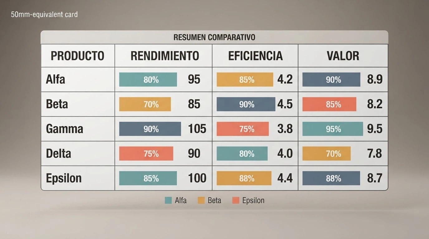 Interfaz de una tabla comparativa con los logos y las ofertas de tiradas gratis de los principales casinos DGOJ