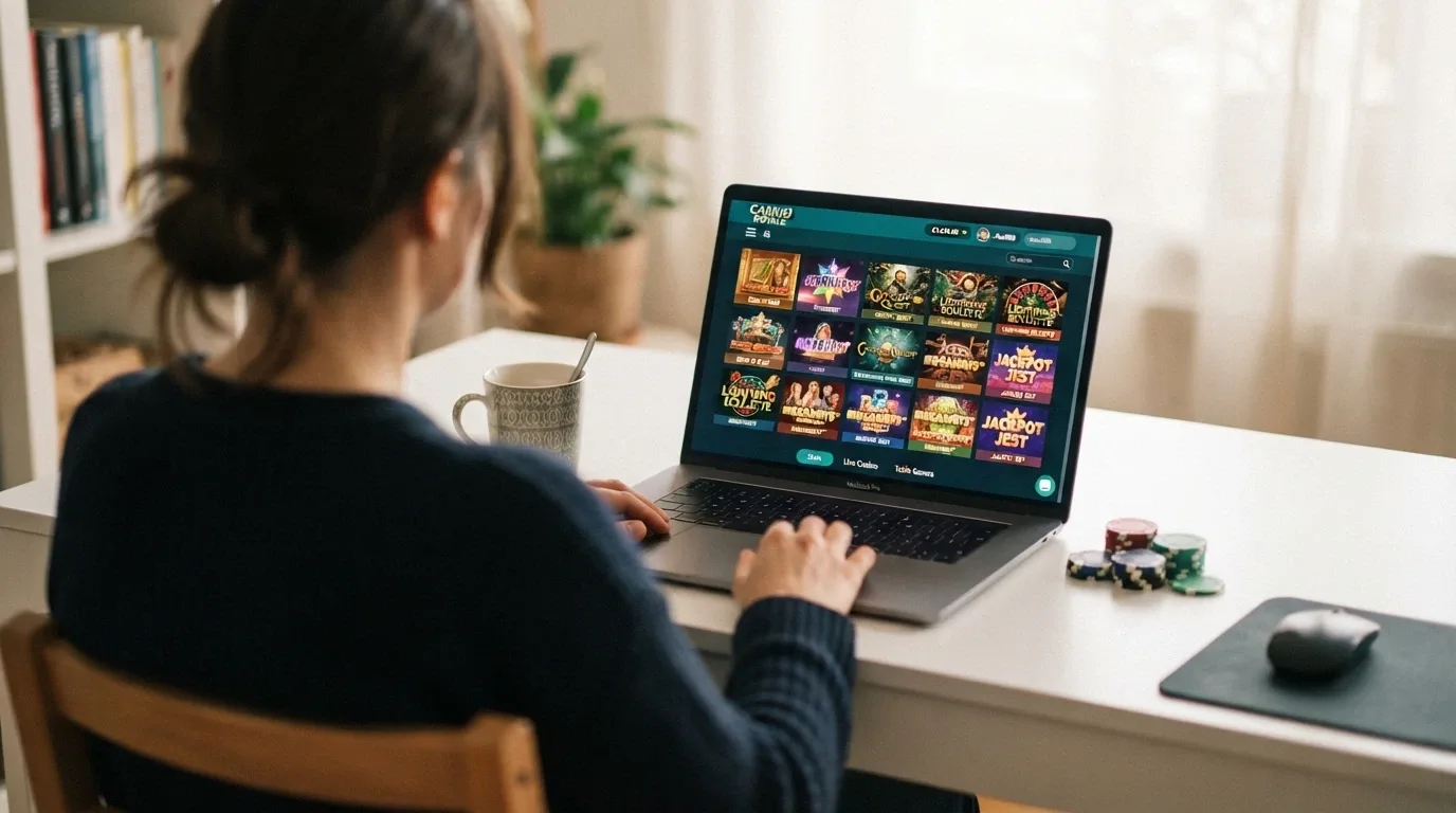 Interfaz con la tabla comparativa de casinos online que ofrecen slots de Big Time Gaming en España