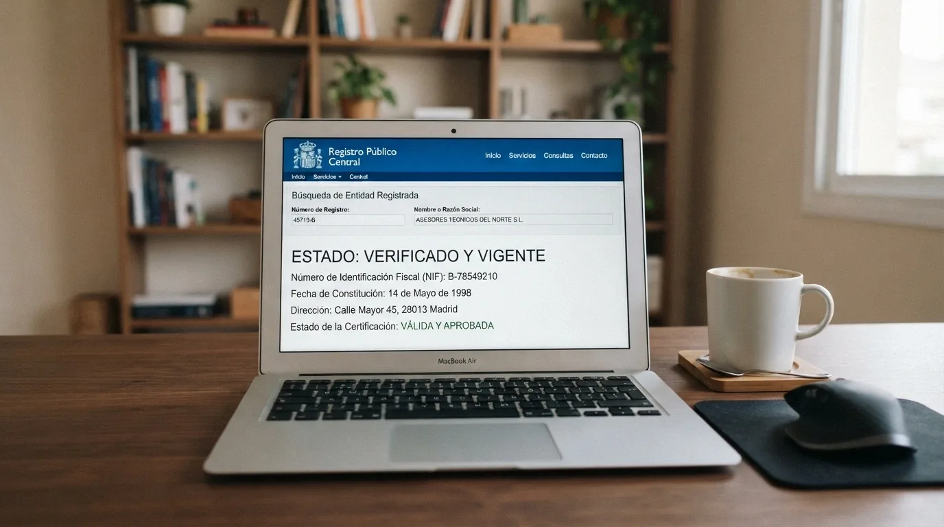 Pantalla del registro público de la DGOJ en ordenacionjuego.es mostrando el listado de operadores autorizados con dominio .es