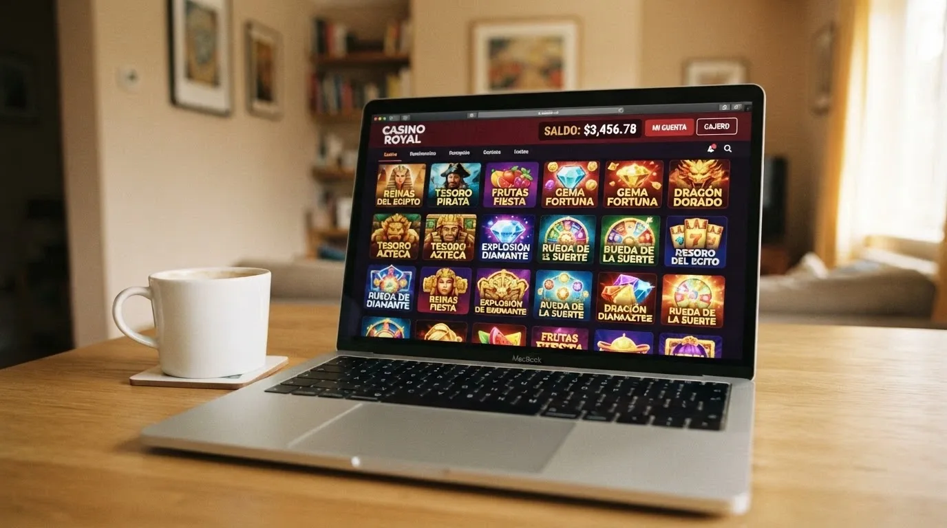 Interfaz del lobby de PlayUZU mostrando su catálogo de tragaperras con el contador de juegos visible