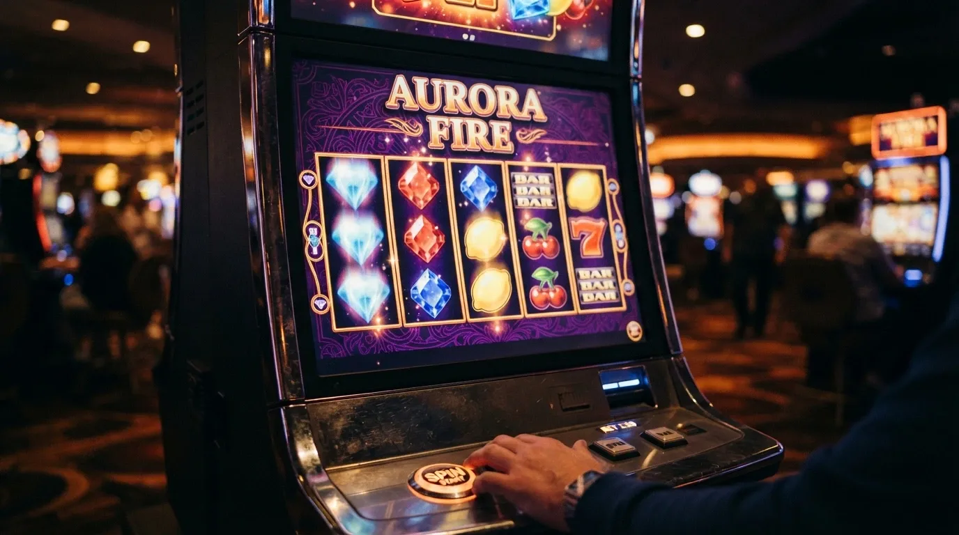 Captura de una tragaperras online de un casino que admite depósitos con Solana