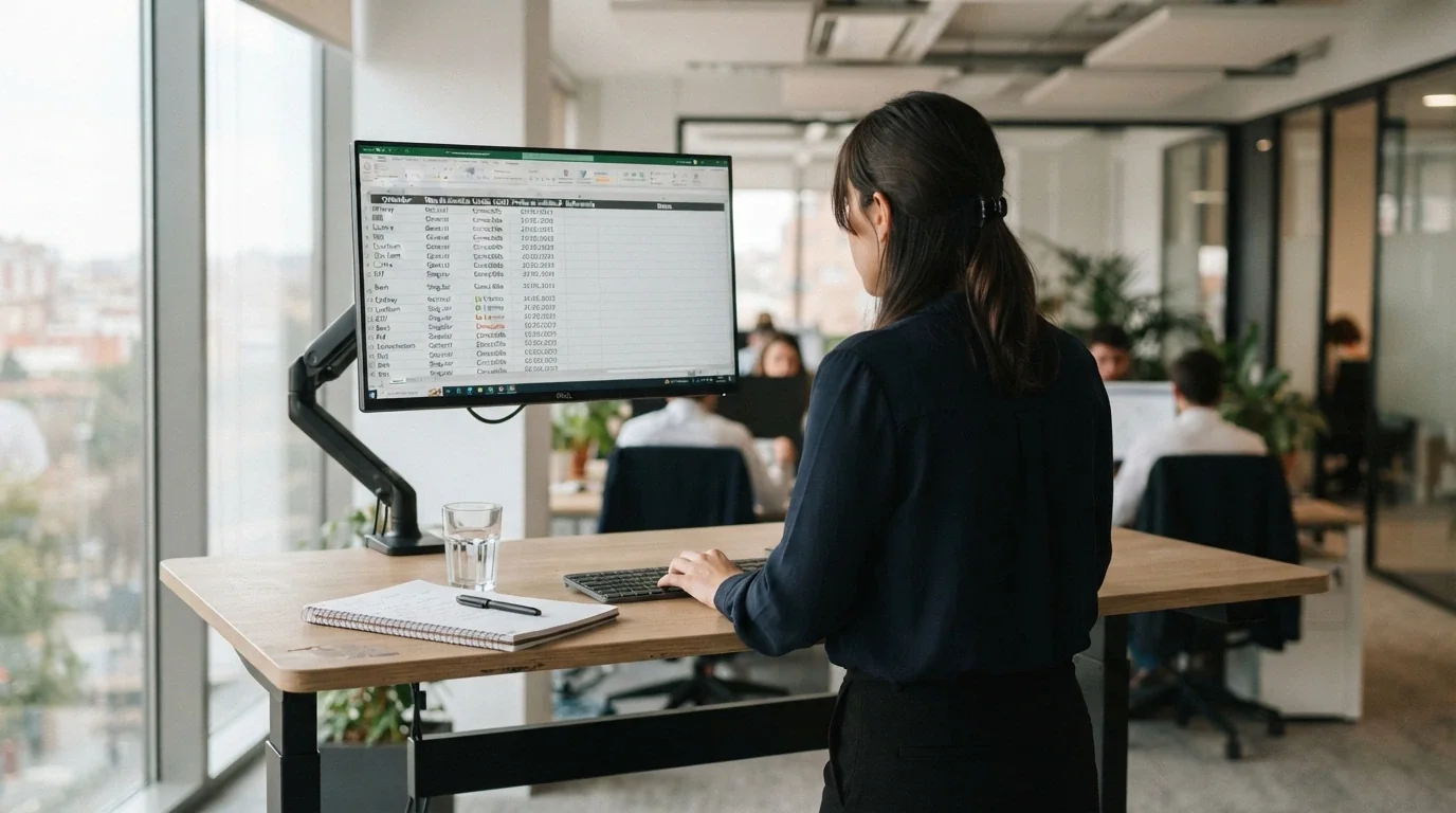 Pantalla de ordenador mostrando una tabla comparativa de operadores con columnas de licencia